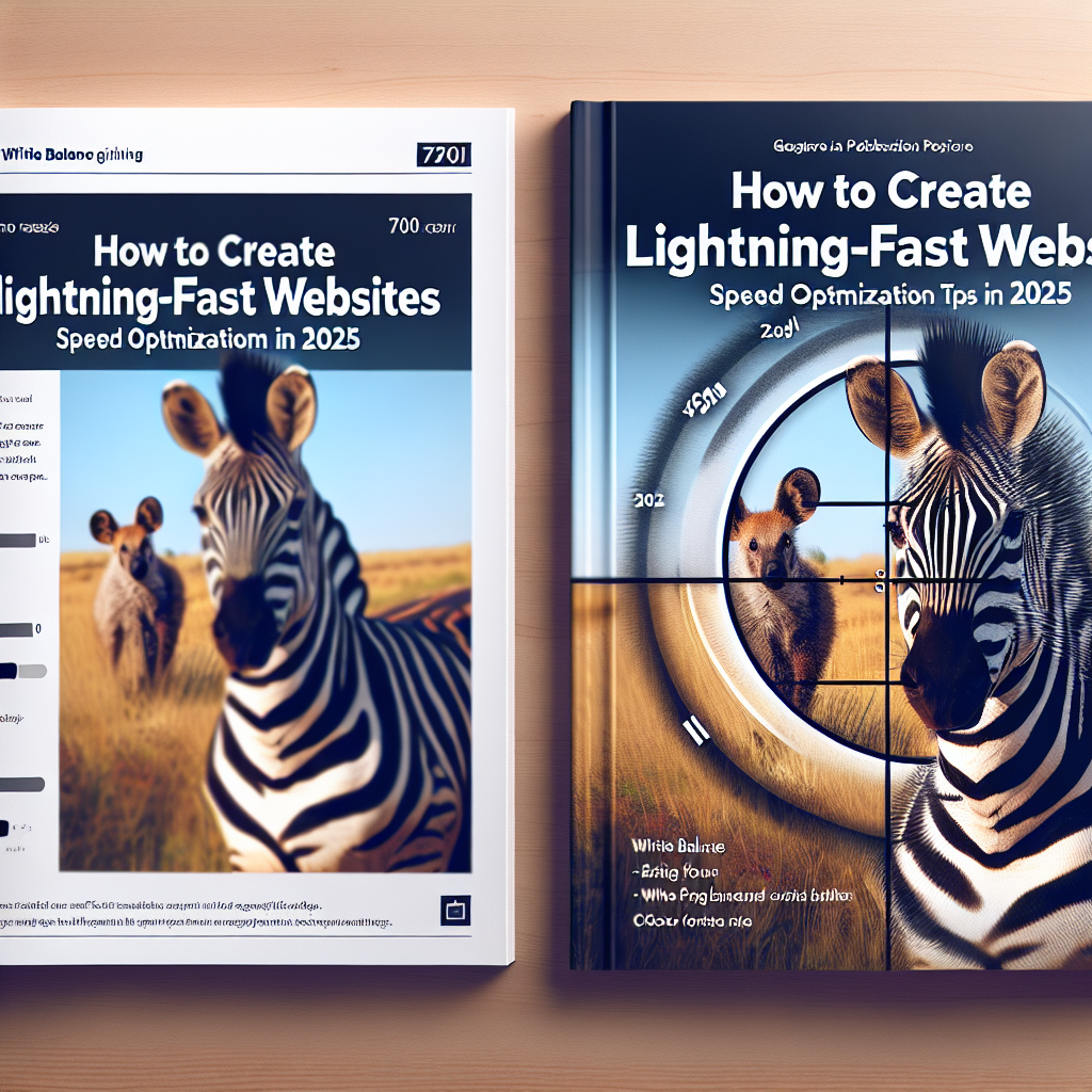 How to Create Lightning-Fast Websites: Speed Optimization Tips for 2025